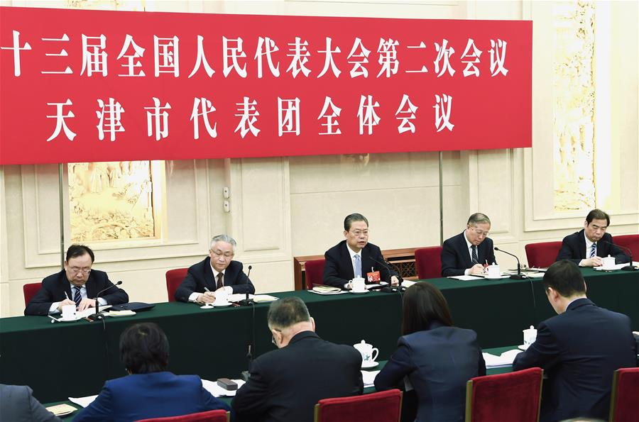 (TWO SESSIONS)CHINA-BEIJING-ZHAO LEJI-NPC-DELIBERATION (CN)