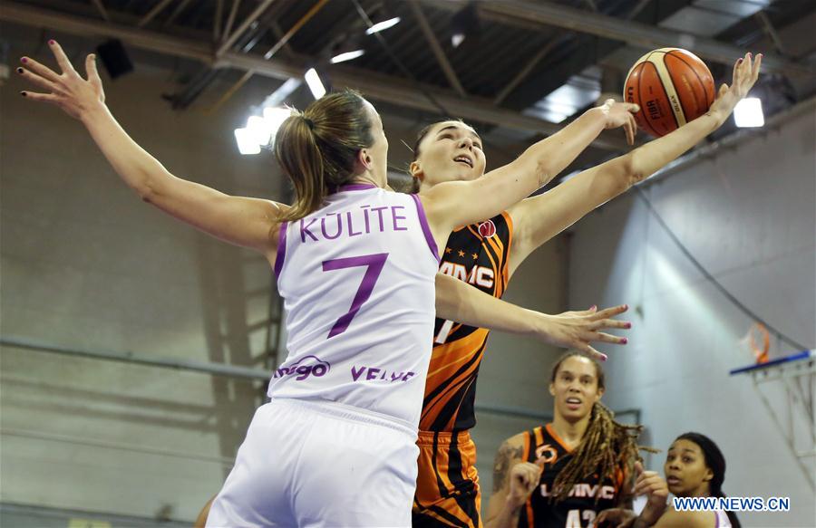 (SP)LATVIA-RIGA-BASKETBALL-FIBA EUROLEAGUE WOMEN-QUARTER FINALS-TTTR VS UMMC