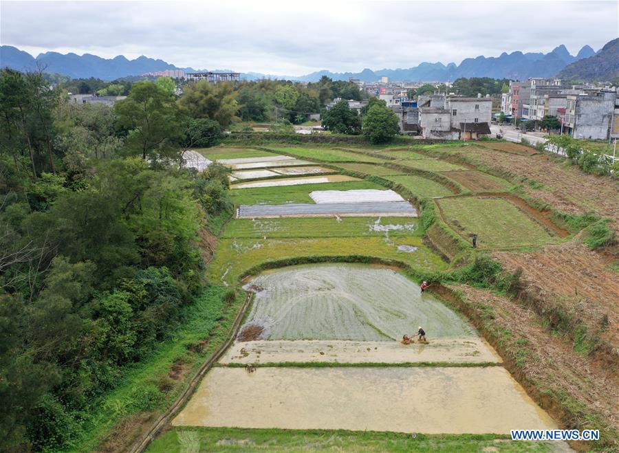 CHINA-GUANGXI-DU'AN-SPRING SCENERY (CN)