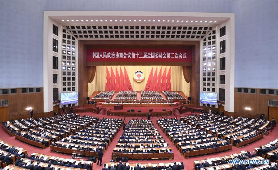 (TWO SESSIONS)CHINA-BEIJING-CPPCC-THIRD PLENARY MEETING (CN)