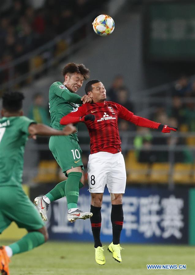 (SP)CHINA-BEIJING-SOCCER-AFC CHAMPIONS LEAGUE-GROUP G-BEIJING FC VS URAWA RED DIAMONDS