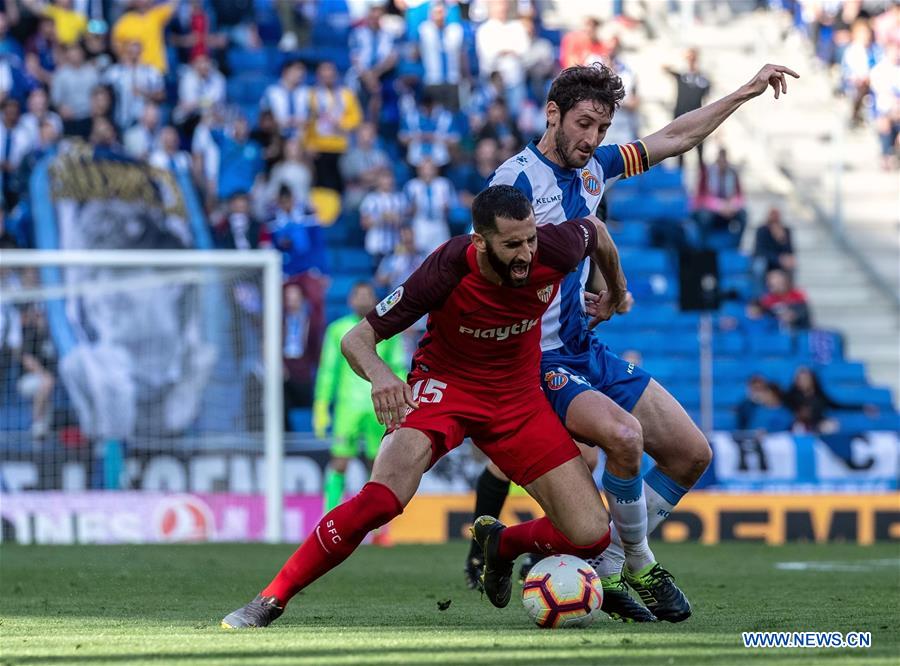 (SP)SPAIN-BARCELONA-SOCCER-SPANISH LEAGUE-ESPANYOL VS SEVILLA