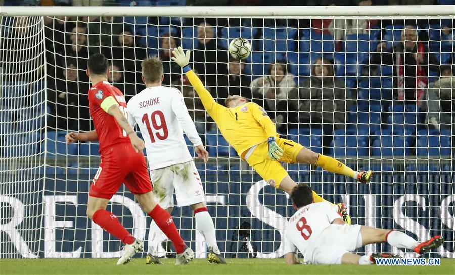 (SP)SWITZERLAND-BASEL-UEFA EURO 2020 QUALIFIER-GROUP D-SWITZERLAND VS DENMARK