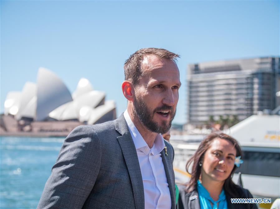 (SP)AUSTRALIA-SYDNEY-SOCCER-FIFA WOMEN'S WORLD CUP TROPHY