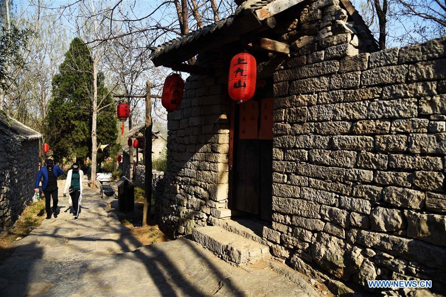 CHINA-SHANDONG-ZOUCHENG-STONE VILLAGE (CN)