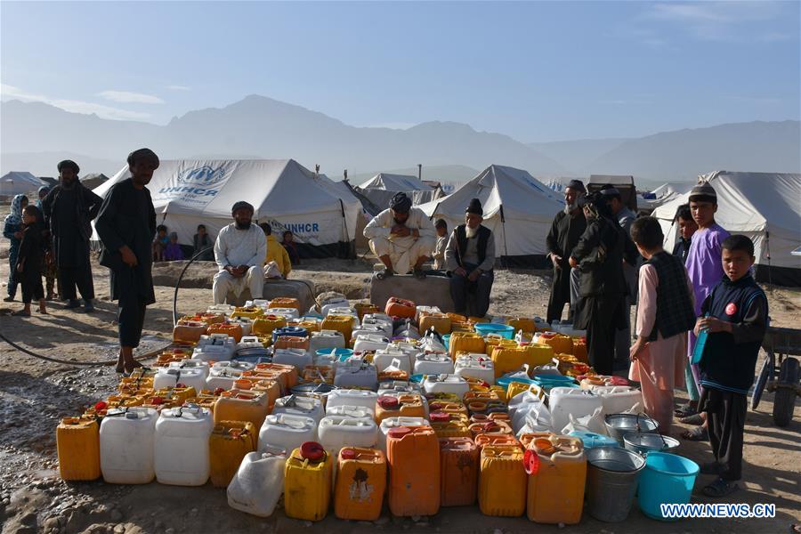 AFGHANISTAN-BALKH-FLOOD-DISPLACED