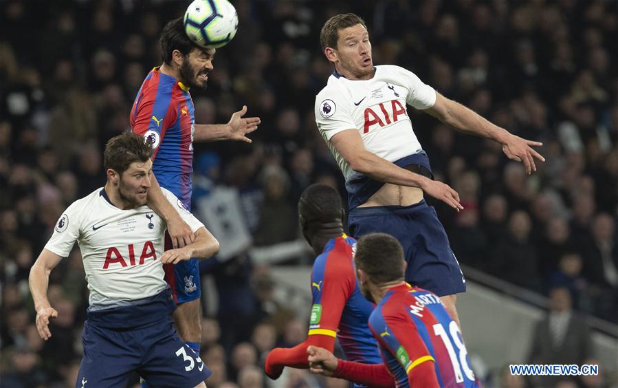 (SP)BRITAIN-LONDON-FOOTBALL-PREMIER LEAGUE-TOT HOTSPUR VS CRYSTAL PALACE