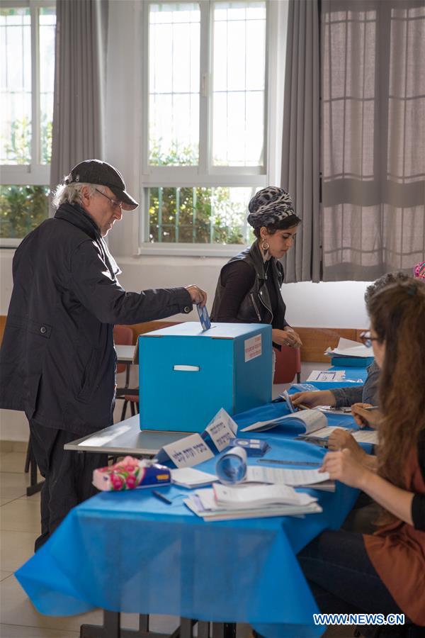 MIDEAST-JERUSALEM-ISRAEL-GENERAL ELECTIONS