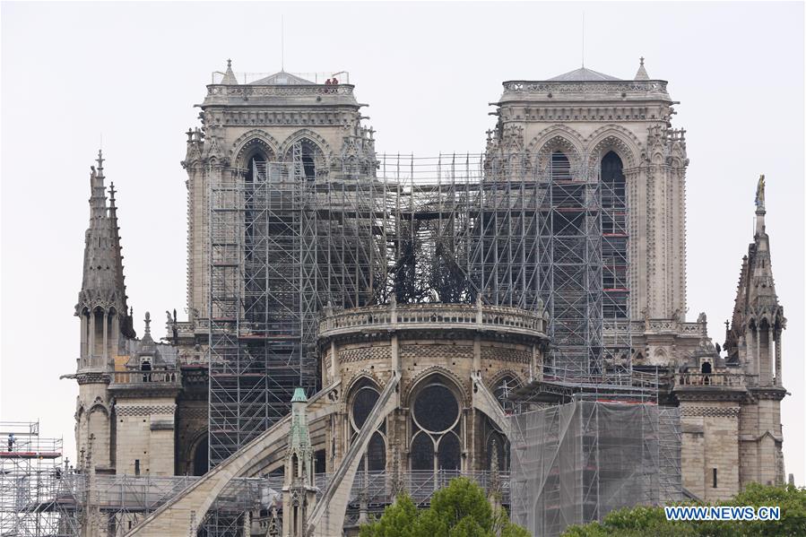 FRANCE-PARIS-NOTRE DAME CATHEDRAL-AFTERMATH