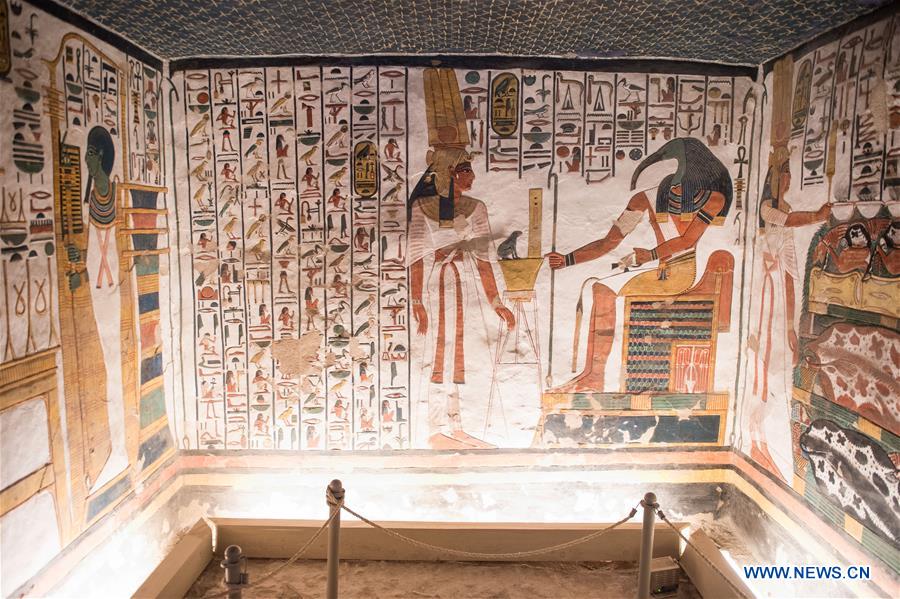 EGYPT-LUXOR-VALLEY OF QUEENS-NEFERTARI-TOMB