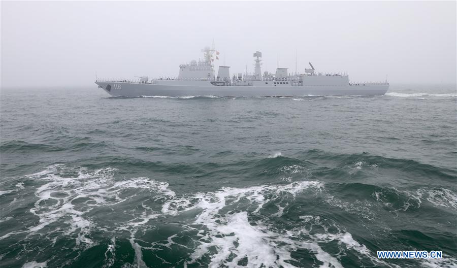 CHINA-QINGDAO-PLA NAVY-70TH ANNIVERSARY-PARADE (CN)