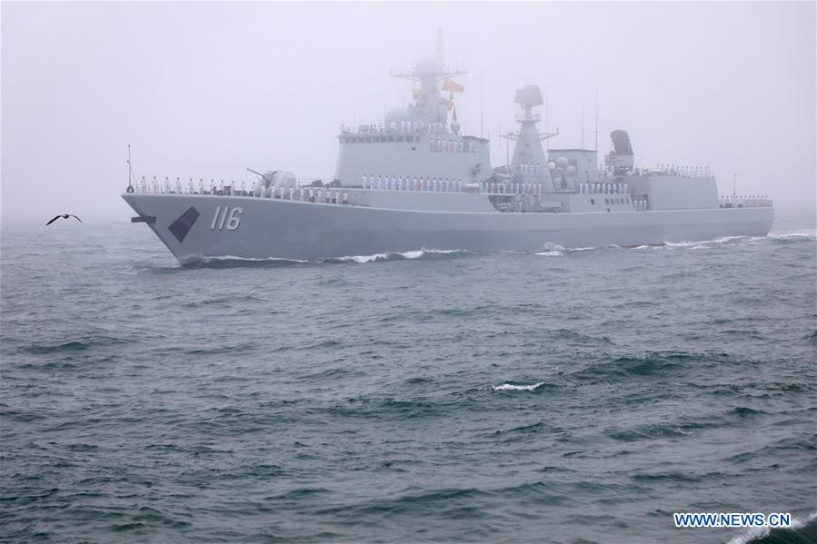 CHINA-QINGDAO-PLA NAVY-70TH ANNIVERSARY-PARADE (CN)