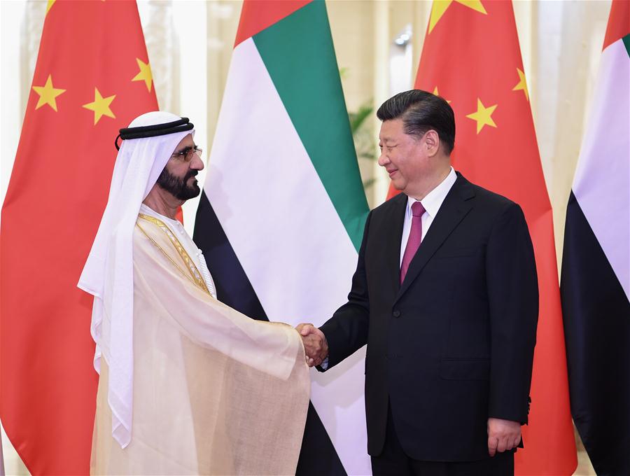 (BRF)CHINA-BEIJING-XI JINPING-UAE VICE PRESIDENT-MEETING (CN)