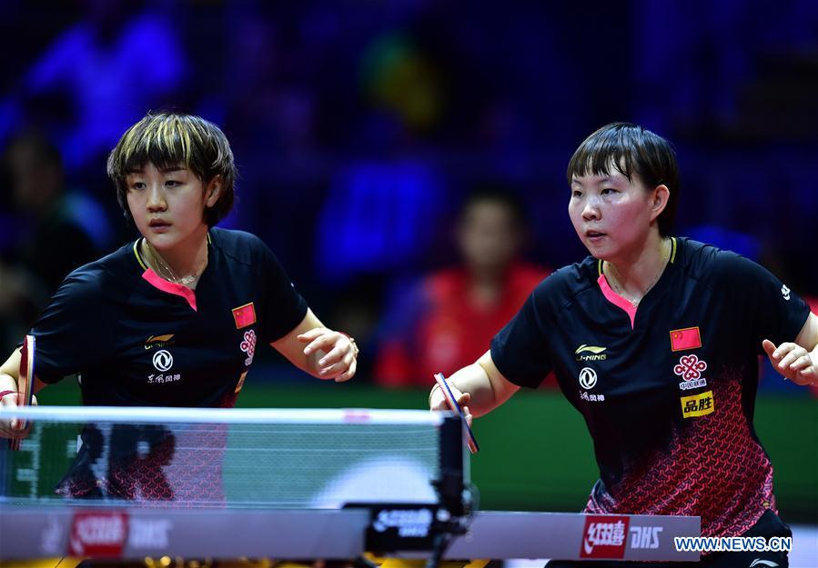 (SP)HUNGARY-BUDAPEST-TABLE TENNIS-WORLD CHAMPIONSHIPS-DAY 5