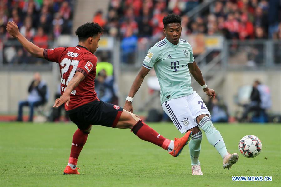 (SP)GERMANY-NUREMBERG-SOCCER-BUNDESLIGA-NUREMBERG VS BAYERN MUNICH