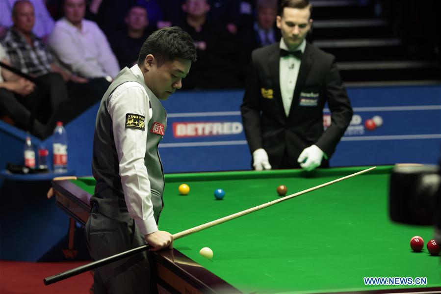 (SP) BRITAIN-SHEFFIELD-SNOOKER-WORLD CHAMPIONSHIP-DAY 10