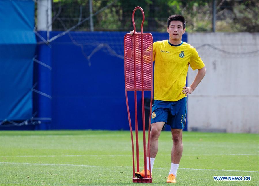 (SP)SPAIN-BARCELONA-RCD ESPANYOL-TRAINING