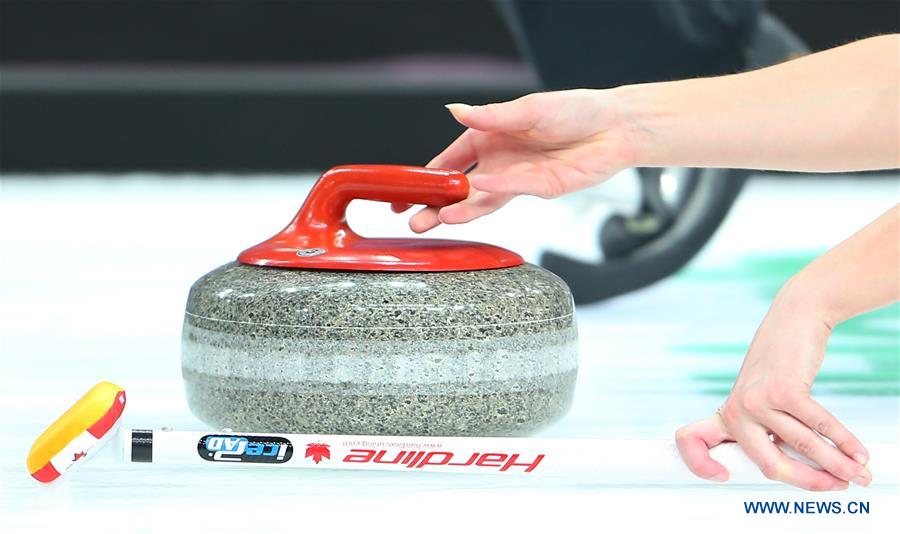 (SP)CHINA-BEIJING-CURLING-WCF WORLD CUP-GRAND FINAL(CN)