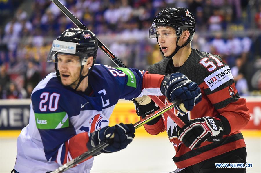 (SP)SLOVAKIA-KOSICE-ICE HOCKEY-IIHF-WORLD CHAMPIONSHIP-GROUP A-GBR VS CAN