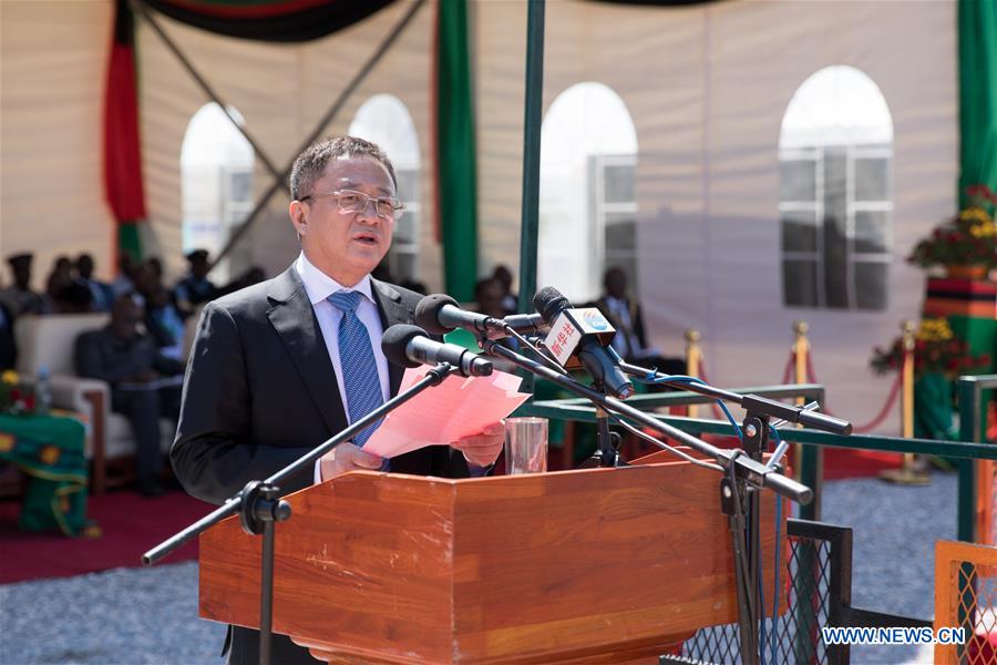 ZAMBIA-CHONGWE-TAZARA MEMORIAL PARK-GROUNDBREAKING CEREMONY