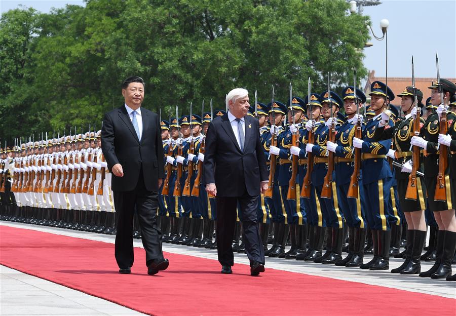 CHINA-BEIJING-XI JINPING-GREEK PRESIDENT-TALKS (CN)