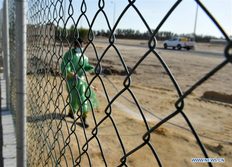 KUWAIT-AHMADI GOVERNORATE-LOCUSTS-PESTICIDE SPRAYING CAMPAIGN