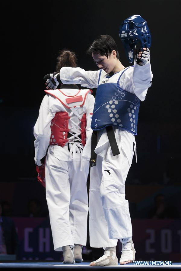 (SP) BRITAIN-MANCHESTER-TAEKWONDO-WORLD CHAMPIONSHIP-DAY 3