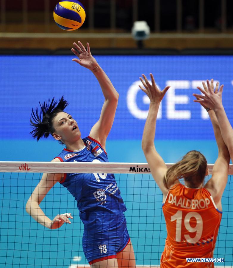 (SP)SERBIA-BELGRADE-VOLLEYBALL-NATIONS LEAGUE-SERBIA VS NETHERLANDS