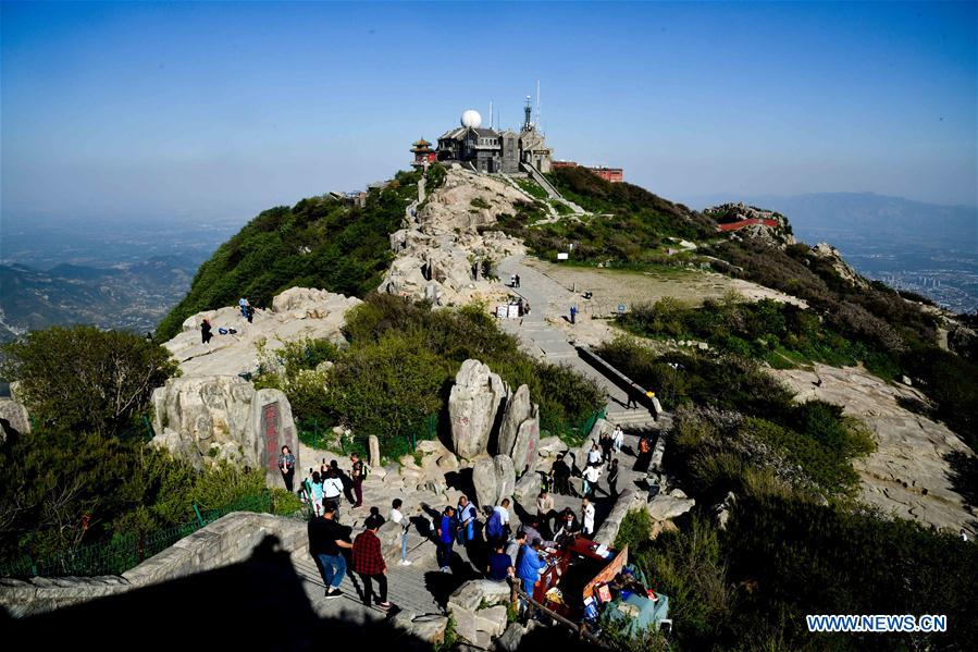 CHINA-SHANDONG-TAISHAN MOUNTAIN-SCENERY (CN)