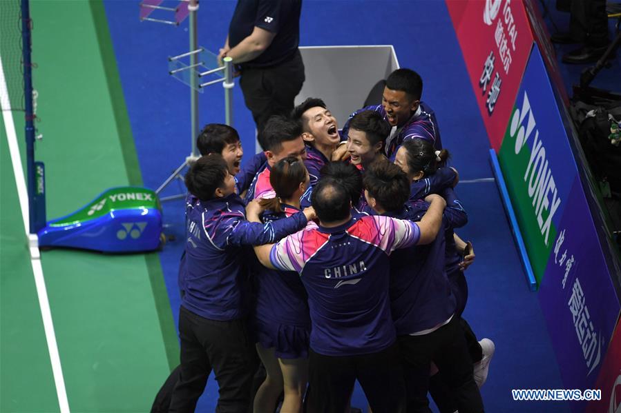 (SP)CHINA-NANNING-BADMINTON-SUDIRMAN CUP 2019(CN)