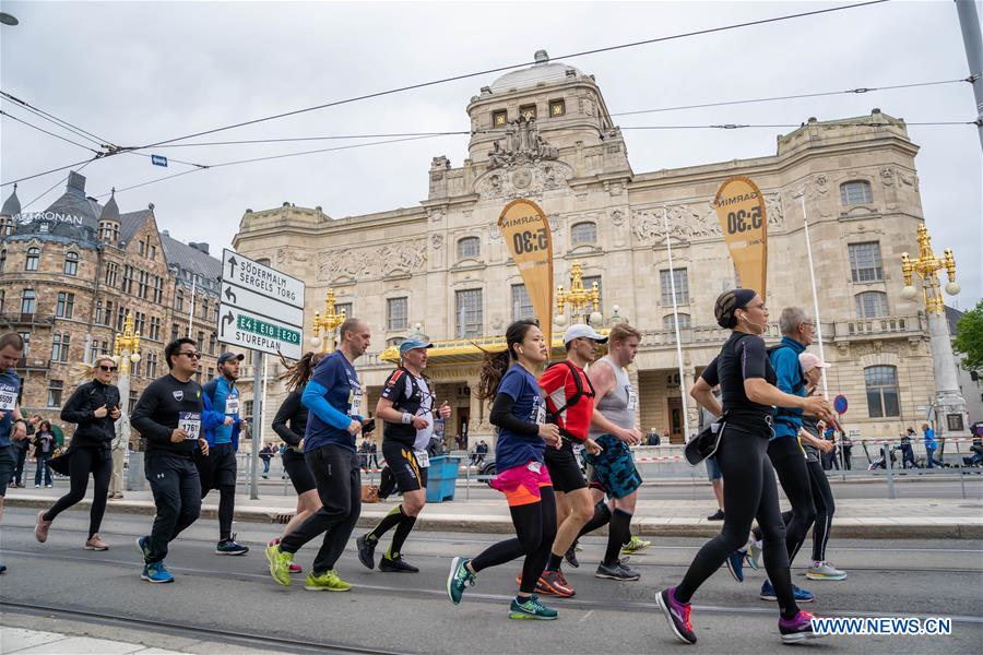 (SP)SWEDEN-STOCKHOLM-MARATHON