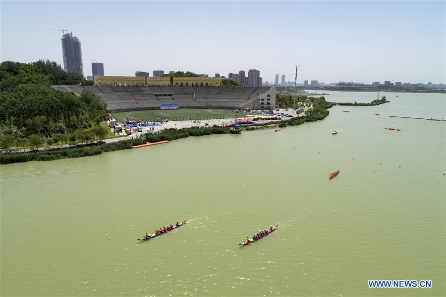 (SP)CHINA-YINCHUAN-DRAGON BOAT COMPETITION (CN)