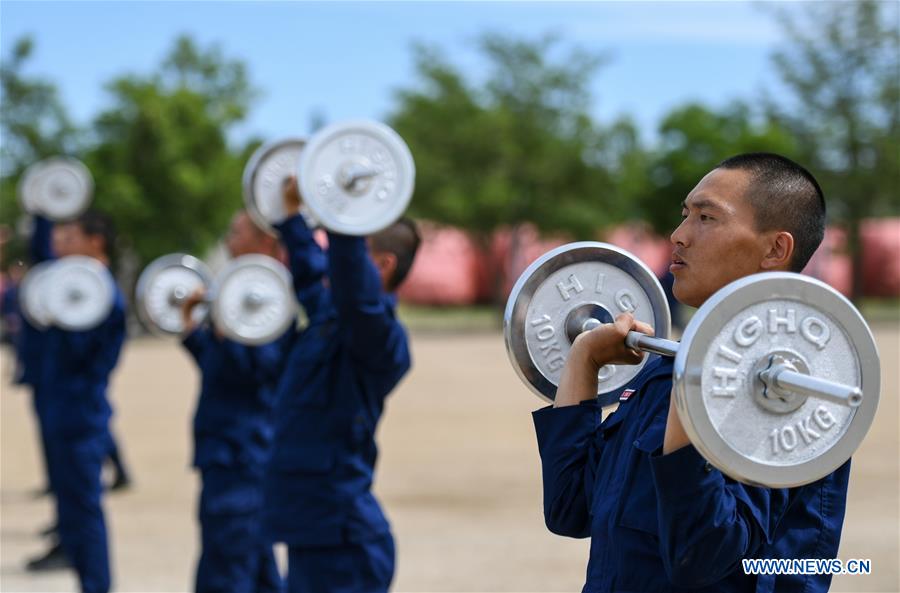 CHINA-HOHHOT-FIREMAN-TRAINING (CN)