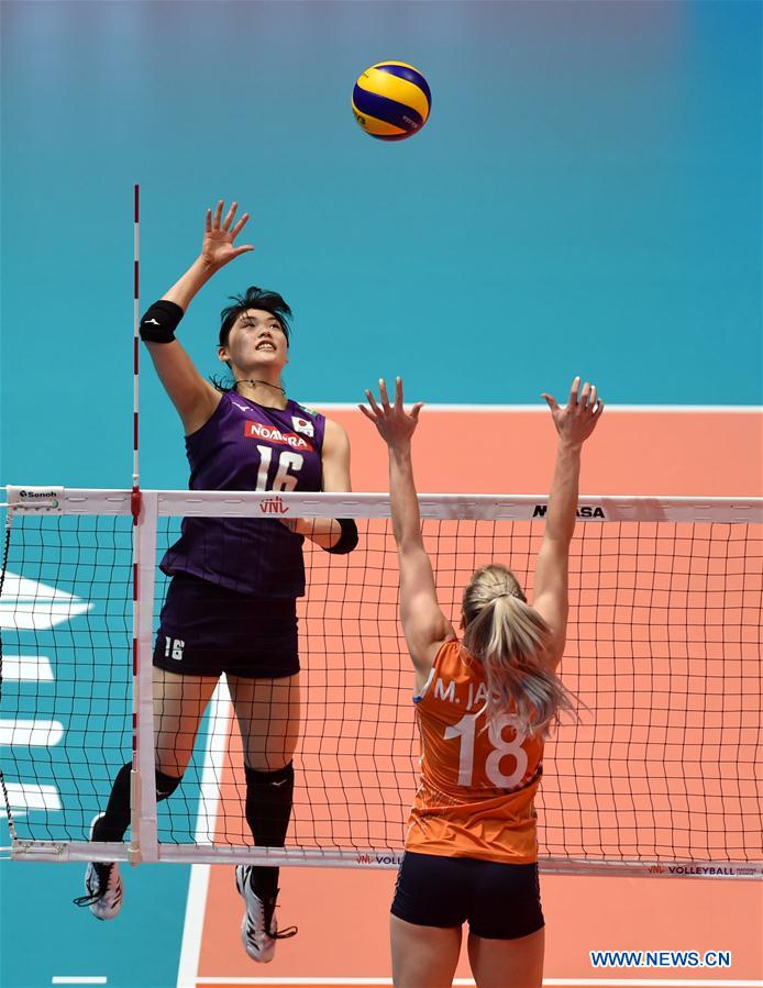 (SP)CHINA-HONG KONG-VOLLEYBALL-FIVB NATIONS LEAGUE-JAPAN VS NETHERLANDS