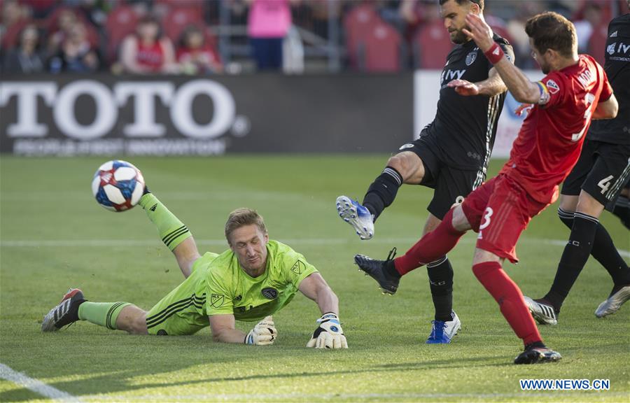 (SP)CANADA-TORONTO-SOCCER-MLS-TORONTO FC VS SPORTING KANSAS CITY