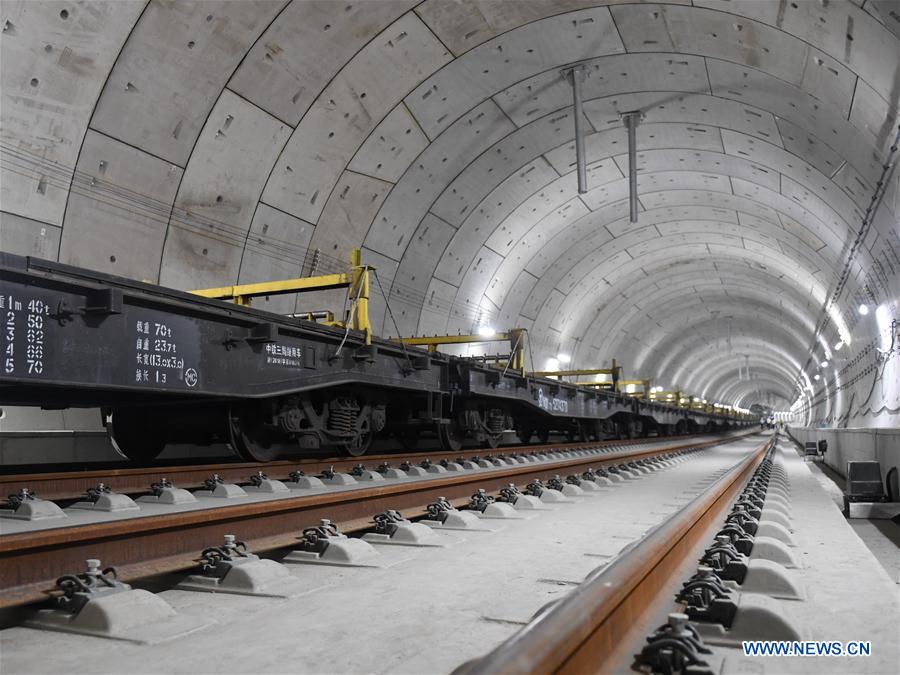 CHINA-BEIJING-ZHANGJIAKOU HIGH-SPEED RAILWAY-WHOLE LENGTH-FINISH (CN)