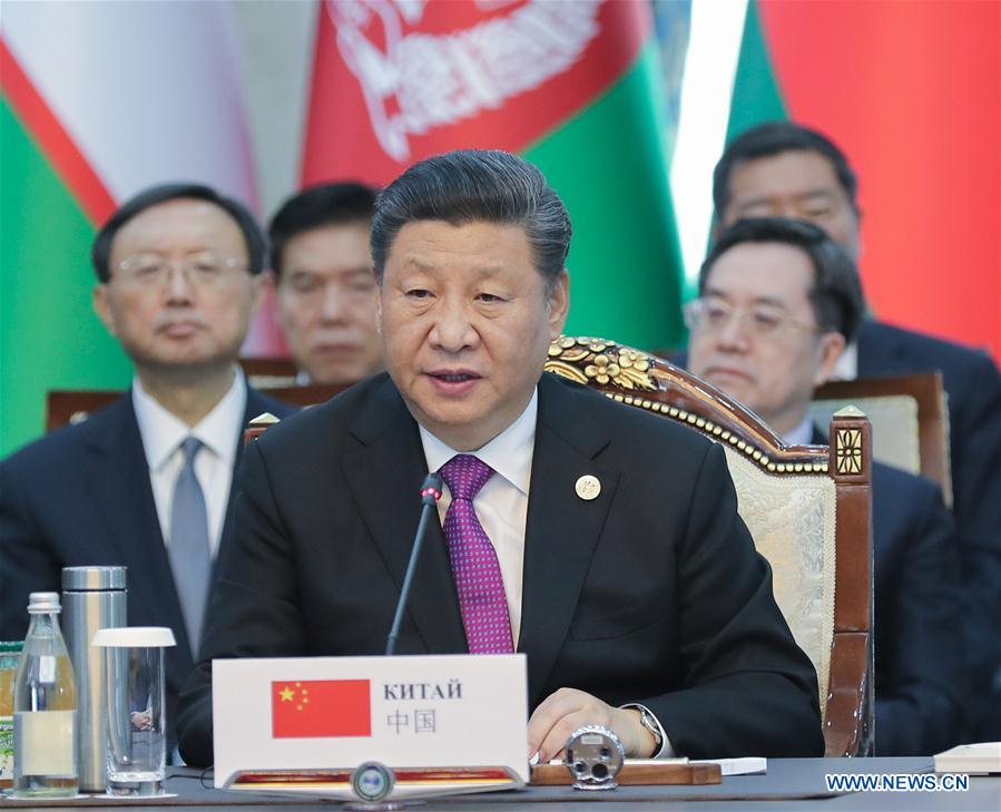 KYRGYZSTAN-BISHKEK-XI JINPING-SCO SUMMIT