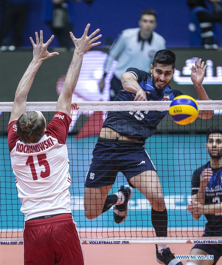 (SP)IRAN-URMIA-VOLLEYBALL-FIVB NATIONS LEAGUE-POLAND VS IRAN