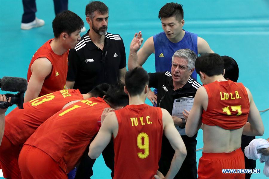 (SP)PORTUGAL-GONDOMAR-VOLLEYBALL-FIVB NATIONS LEAGUE-CHINA VS BRAZIL