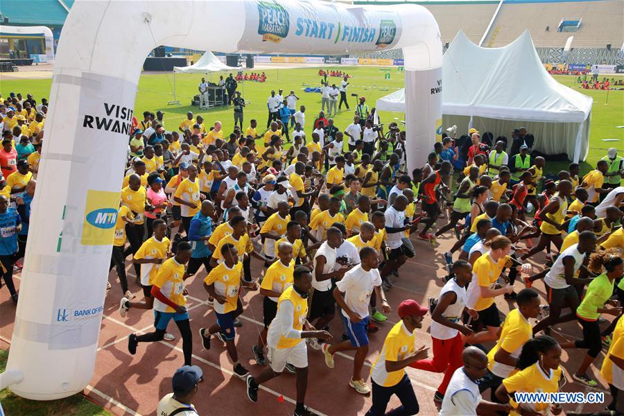 RWANDA-KIGALI-PEACE MARATHON