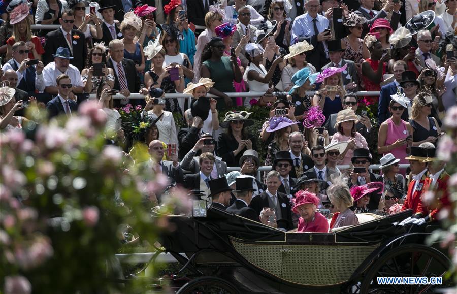 BRITAIN-ASCOT-QUEEN-ROYAL ASCOT