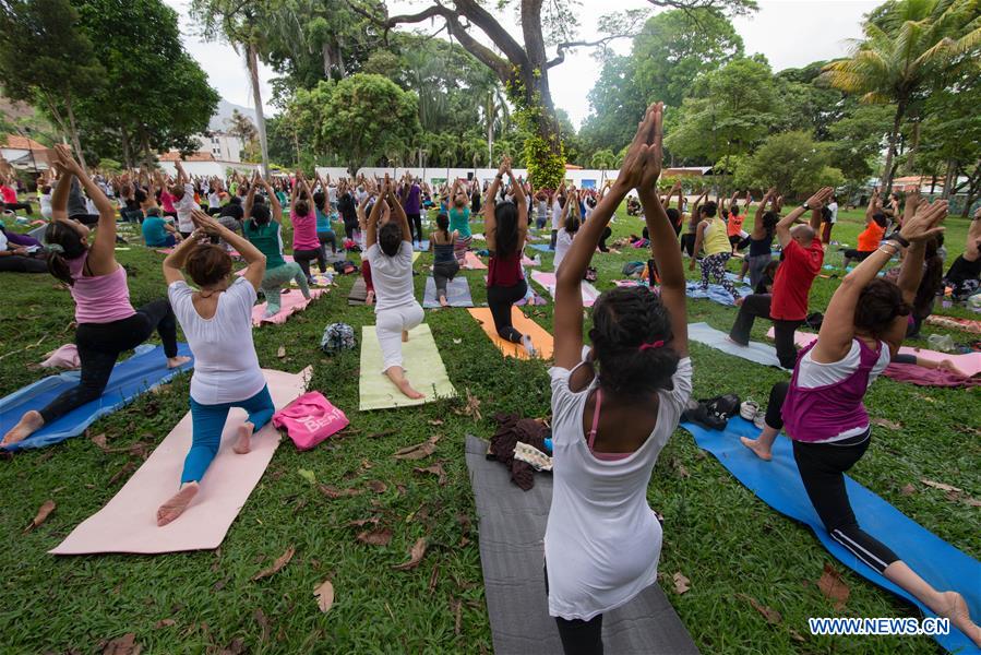 VENEZUELA-CHACAO-INTERNATIONAL YOGA DAY