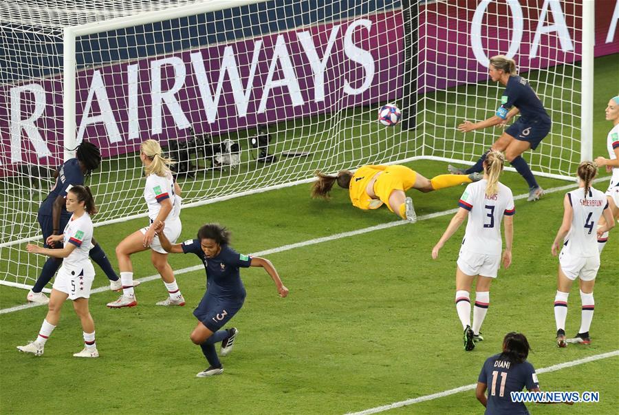 (SP)FRANCE-PARIS-FIFA WOMEN'S WORLD CUP-QUARTERFINAL-FRA VS USA