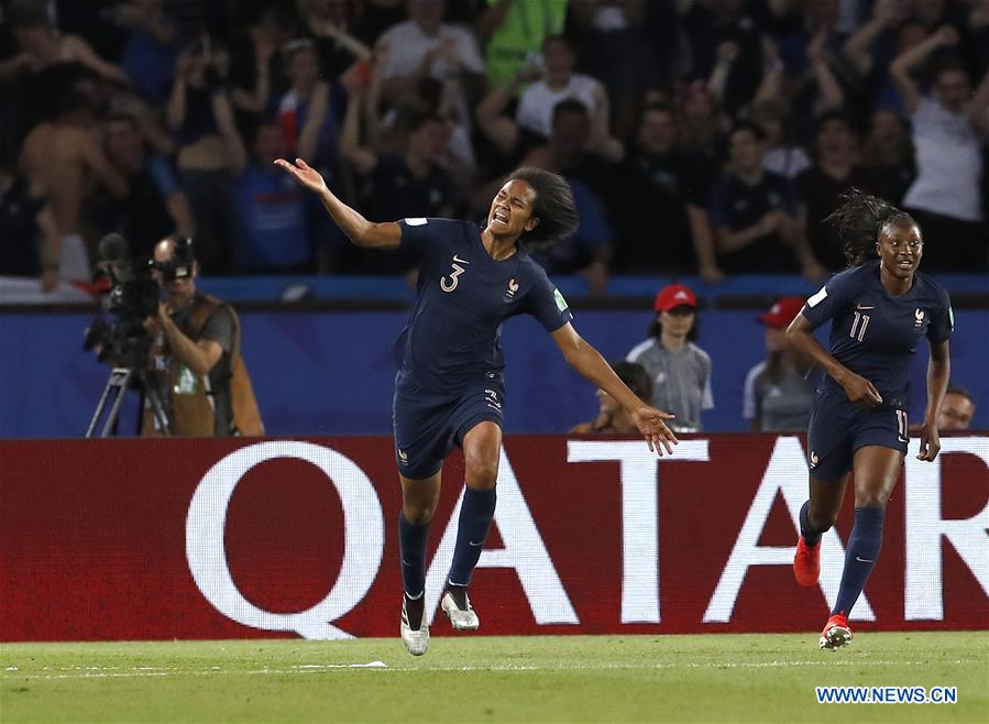 (SP)FRANCE-PARIS-FIFA WOMEN'S WORLD CUP-QUARTERFINAL-FRA VS USA