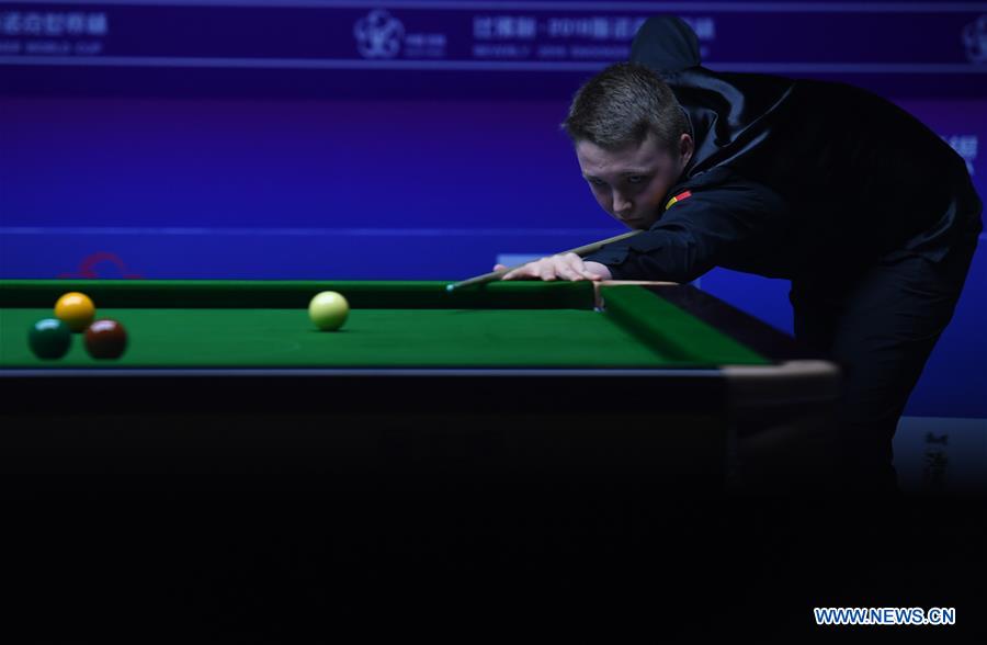 (SP)CHINA-JIANGSU-WUXI-SNOOKER WORLD CUP(CN)