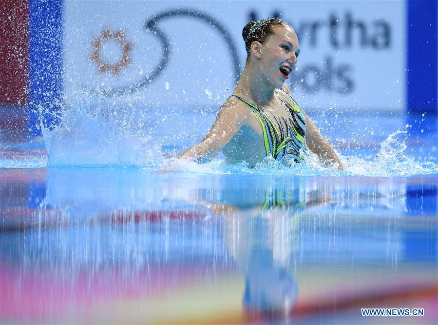 (SP)SOUTH KOREA-GWANGJU-FINA WORLD CHAMPIONSHIPS-ARTISTIC SWIMMING-WOMEN'S SOLO TECHNICAL