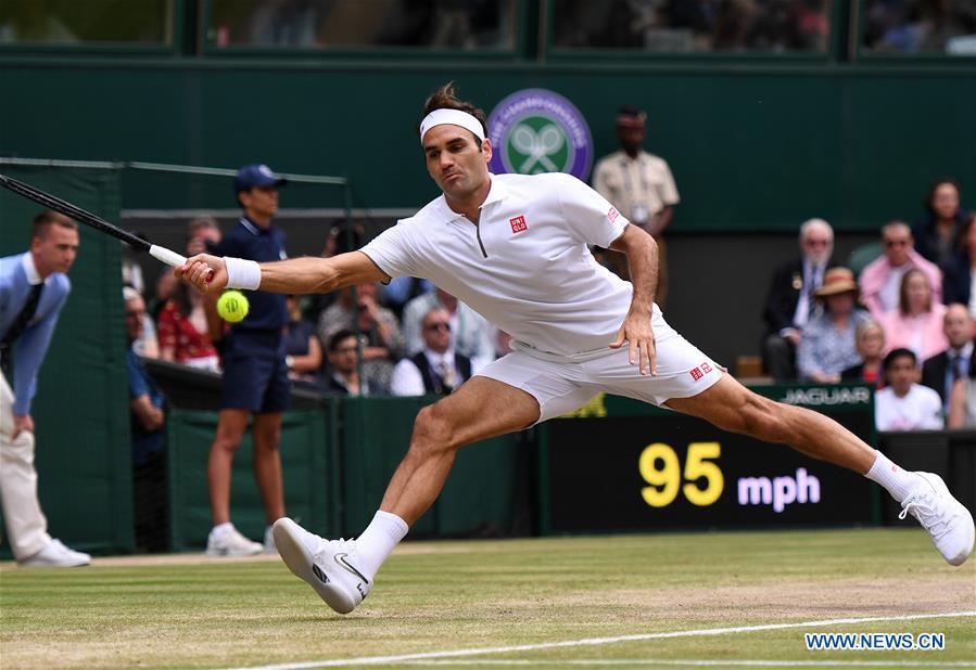 (SP)BRITAIN-LONDON-TENNIS-WIMBLEDON CHAMPIONSHIPS 2019-MEN'S SINGLES-FINAL