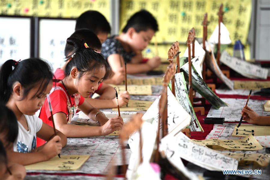 CHINA-ANHUI-FEIXI-CHILDREN-SUMMER VACATION (CN)