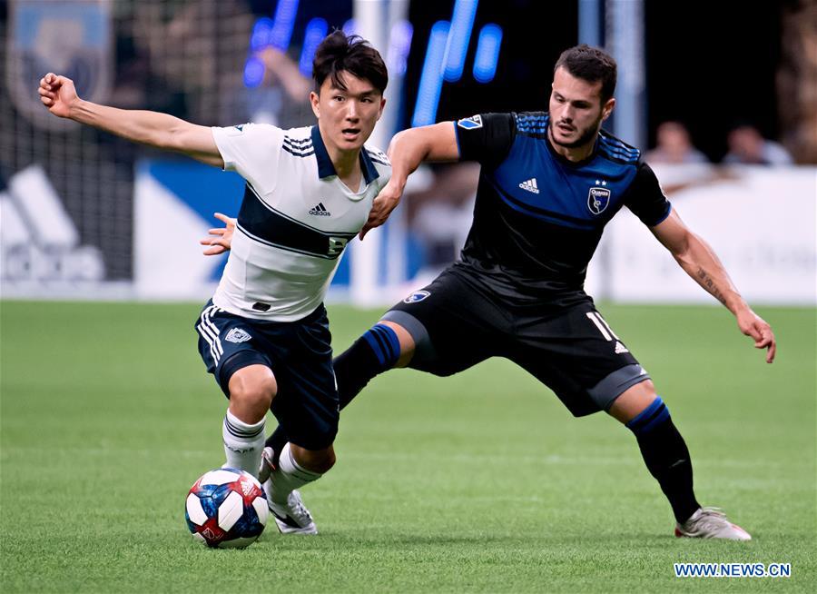 (SP)CANADA-VANCOUVER-MLS-VANCOUVER-WHITECAPS-FC-VERSUS-SAN-JOSE-EARTHQUAKES 