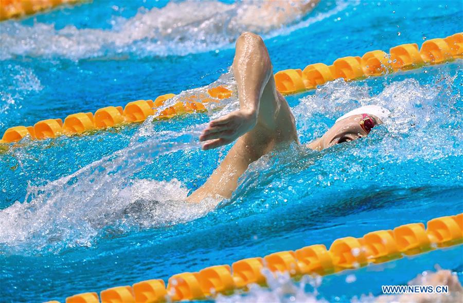 (SP)SOUTH KOREA-GWANGJU-FINA WORLD CHAMPIONSHIPS-SWIMMING-DAY 3